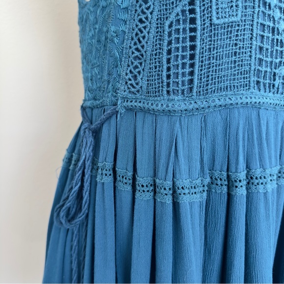 *FREE PEOPLE* Crochet Mini Dress - Picture 5 of 9